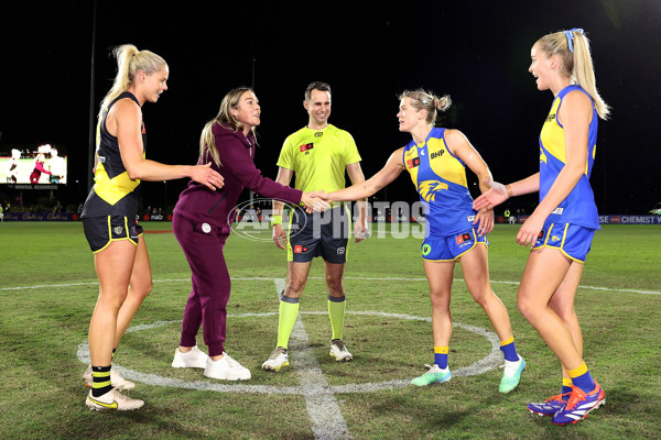 AFLW 2024 Round 01 - West Coast v Richmond - A-53553474
