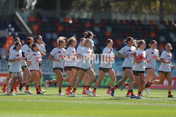 AFLW 2024 Round 01 - GWS v Western Bulldogs - A-53553522