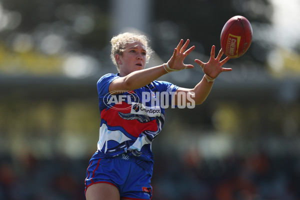 AFLW 2024 Round 01 - GWS v Western Bulldogs - A-53553525