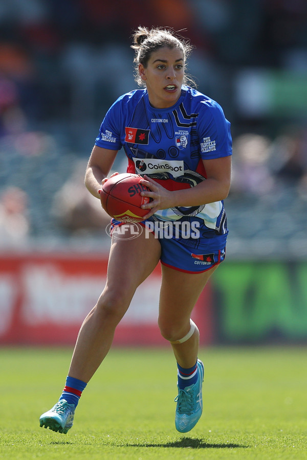 AFLW 2024 Round 01 - GWS v Western Bulldogs - A-53556563