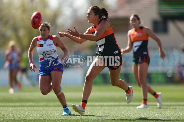 AFLW 2024 Round 01 - GWS v Western Bulldogs - A-53556597