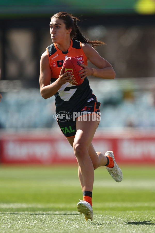 AFLW 2024 Round 01 - GWS v Western Bulldogs - A-53556598