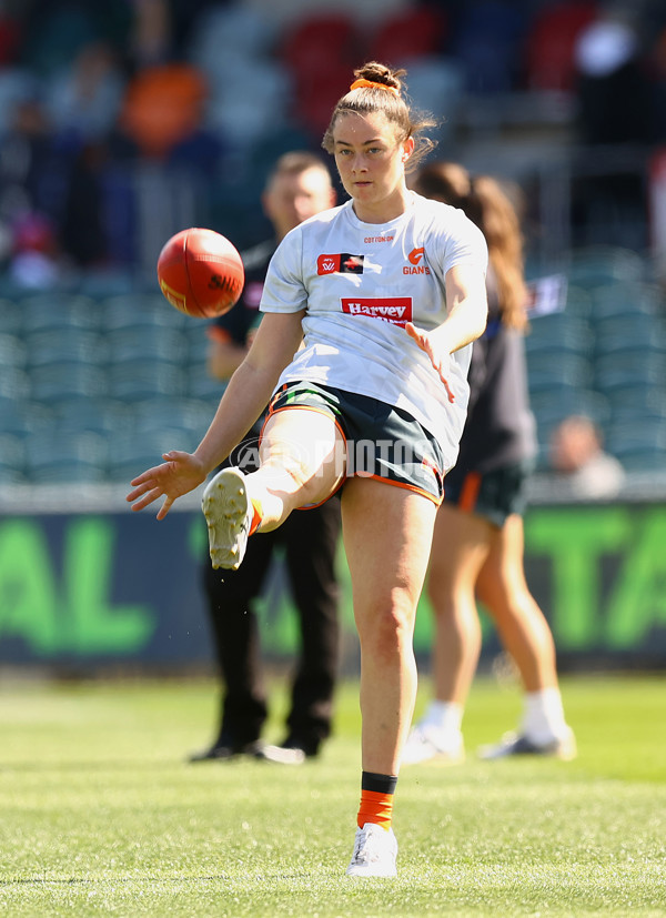 AFLW 2024 Round 01 - GWS v Western Bulldogs - A-53556664