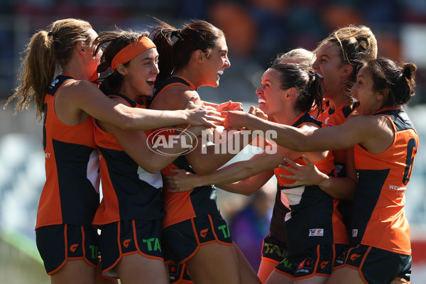 AFLW 2024 Round 01 - GWS v Western Bulldogs - A-53556673