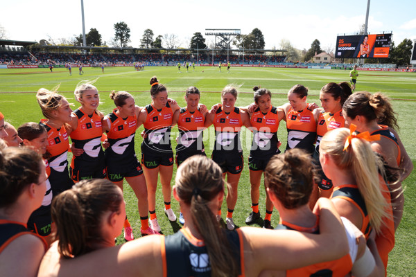 AFLW 2024 Round 01 - GWS v Western Bulldogs - A-53556676