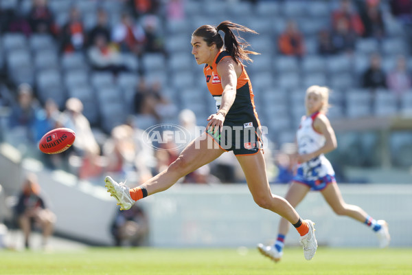 AFLW 2024 Round 01 - GWS v Western Bulldogs - A-53556679