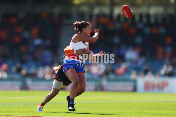 AFLW 2024 Round 01 - GWS v Western Bulldogs - A-53556686