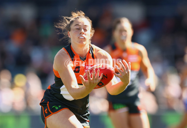 AFLW 2024 Round 01 - GWS v Western Bulldogs - A-53556698