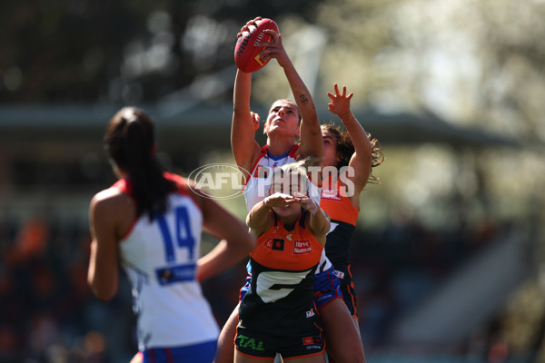 AFLW 2024 Round 01 - GWS v Western Bulldogs - A-53556704
