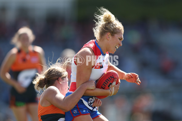 AFLW 2024 Round 01 - GWS v Western Bulldogs - A-53556716