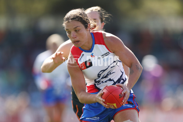 AFLW 2024 Round 01 - GWS v Western Bulldogs - A-53556740