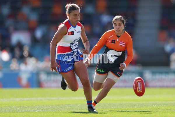 AFLW 2024 Round 01 - GWS v Western Bulldogs - A-53559593