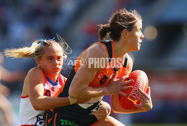 AFLW 2024 Round 01 - GWS v Western Bulldogs - A-53559636