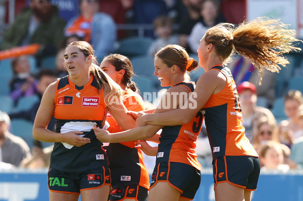 AFLW 2024 Round 01 - GWS v Western Bulldogs - A-53559643