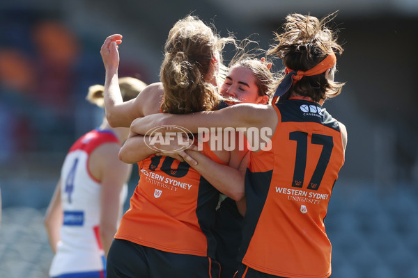 AFLW 2024 Round 01 - GWS v Western Bulldogs - A-53559688