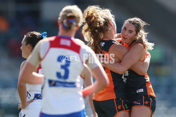 AFLW 2024 Round 01 - GWS v Western Bulldogs - A-53559689
