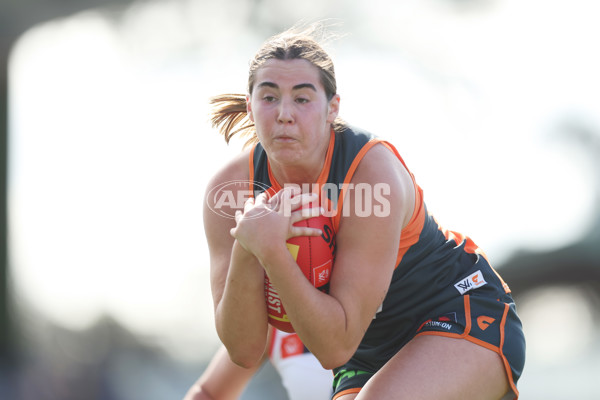 AFLW 2024 Round 01 - GWS v Western Bulldogs - A-53559690