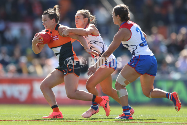 AFLW 2024 Round 01 - GWS v Western Bulldogs - A-53559743