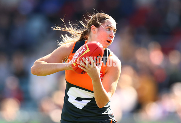 AFLW 2024 Round 01 - GWS v Western Bulldogs - A-53559769