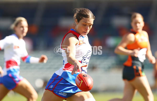 AFLW 2024 Round 01 - GWS v Western Bulldogs - A-53559771