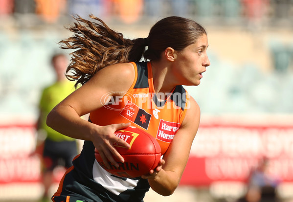 AFLW 2024 Round 01 - GWS v Western Bulldogs - A-53562147