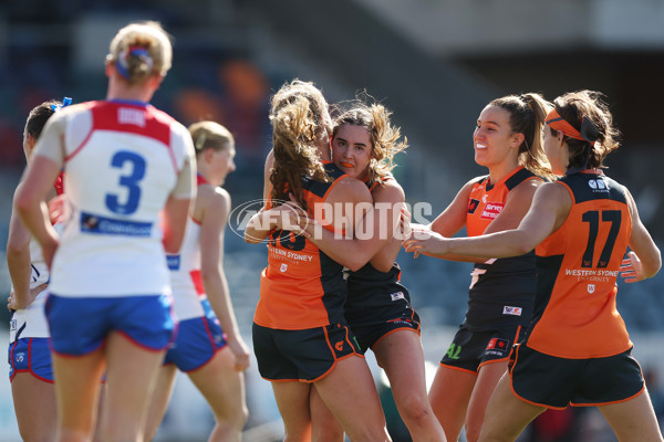 AFLW 2024 Round 01 - GWS v Western Bulldogs - A-53562148