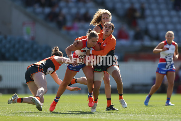 AFLW 2024 Round 01 - GWS v Western Bulldogs - A-53562151