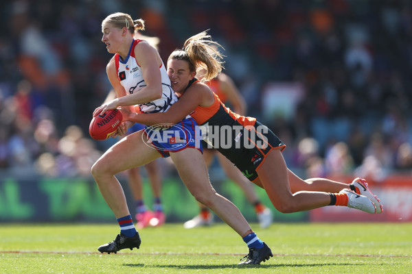 AFLW 2024 Round 01 - GWS v Western Bulldogs - A-53562157