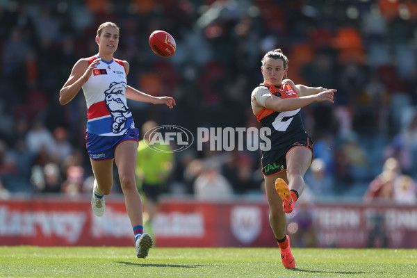 AFLW 2024 Round 01 - GWS v Western Bulldogs - A-53562163