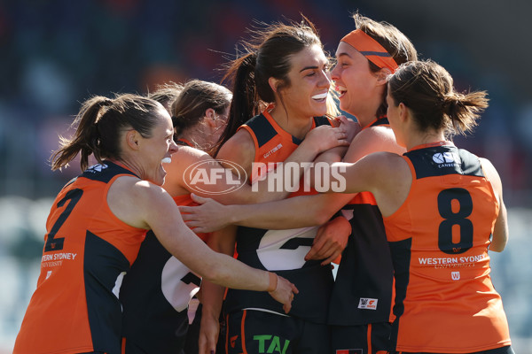 AFLW 2024 Round 01 - GWS v Western Bulldogs - A-53562168