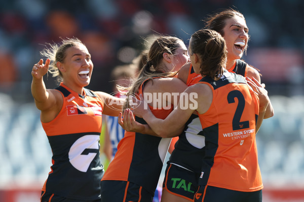 AFLW 2024 Round 01 - GWS v Western Bulldogs - A-53562171