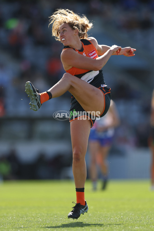 AFLW 2024 Round 01 - GWS v Western Bulldogs - A-53562185