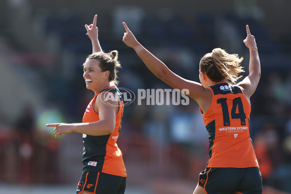 AFLW 2024 Round 01 - GWS v Western Bulldogs - A-53563131