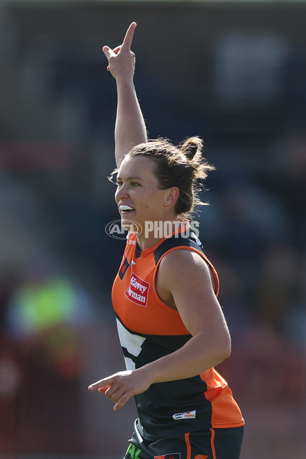 AFLW 2024 Round 01 - GWS v Western Bulldogs - A-53563132