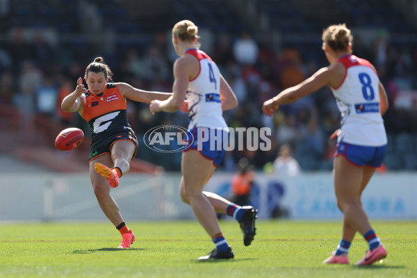 AFLW 2024 Round 01 - GWS v Western Bulldogs - A-53563133