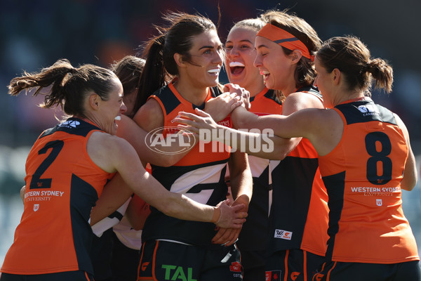 AFLW 2024 Round 01 - GWS v Western Bulldogs - A-53563147