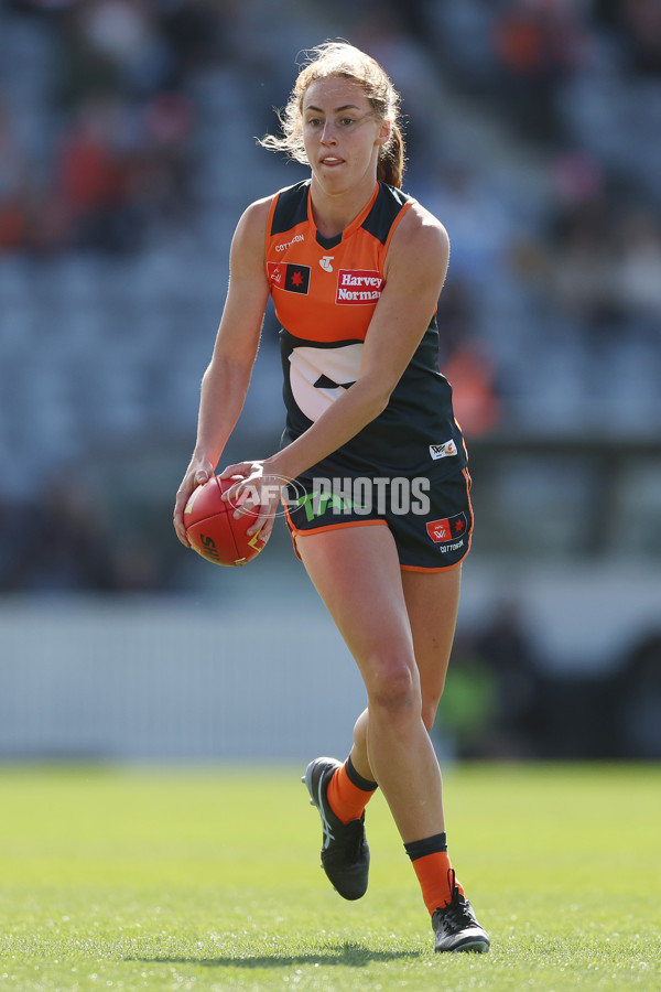 AFLW 2024 Round 01 - GWS v Western Bulldogs - A-53563161