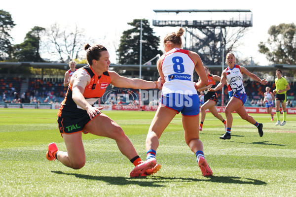 AFLW 2024 Round 01 - GWS v Western Bulldogs - A-53563163