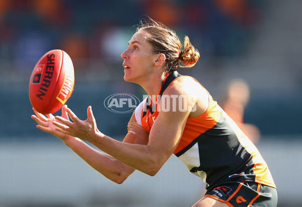 AFLW 2024 Round 01 - GWS v Western Bulldogs - A-53563174