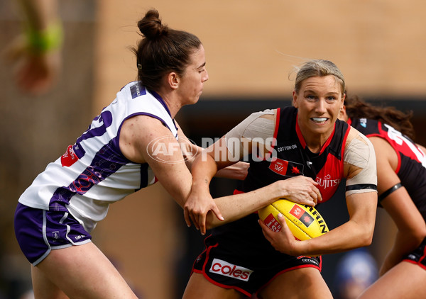 AFLW 2024 Round 01 - Essendon v Fremantle - A-53563179