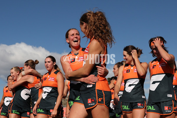 AFLW 2024 Round 01 - GWS v Western Bulldogs - A-53563182