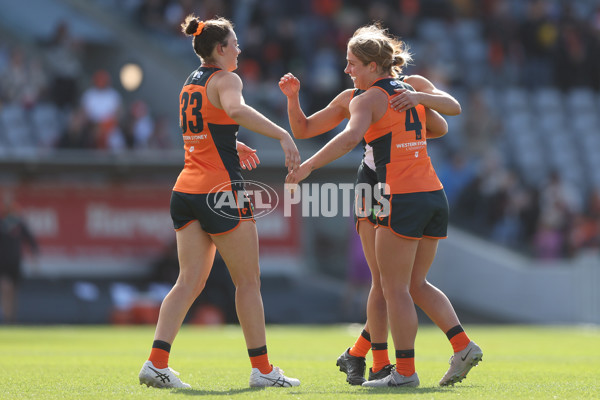 AFLW 2024 Round 01 - GWS v Western Bulldogs - A-53563186