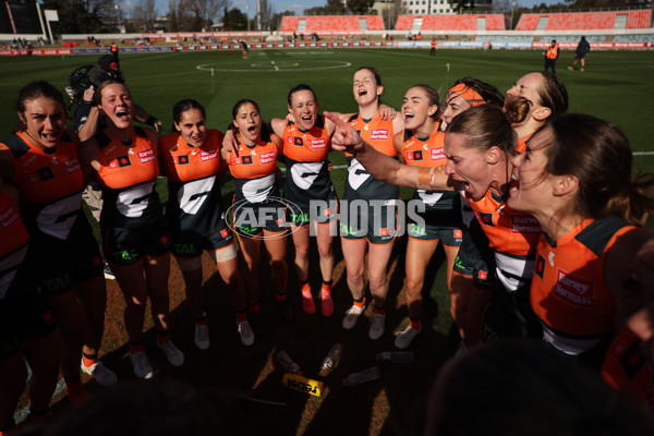 AFLW 2024 Round 01 - GWS v Western Bulldogs - A-53563187