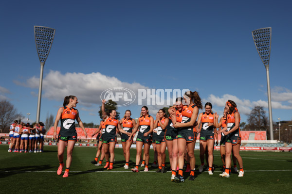 AFLW 2024 Round 01 - GWS v Western Bulldogs - A-53563193