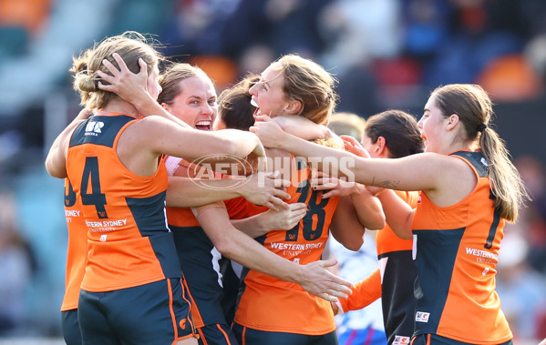 AFLW 2024 Round 01 - GWS v Western Bulldogs - A-53563206