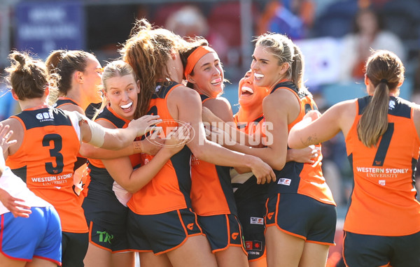 AFLW 2024 Round 01 - GWS v Western Bulldogs - A-53563218