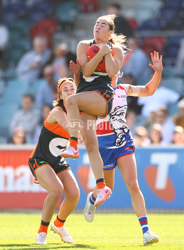 AFLW 2024 Round 01 - GWS v Western Bulldogs - A-53565354