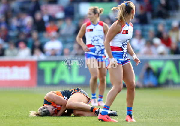 AFLW 2024 Round 01 - GWS v Western Bulldogs - A-53565756