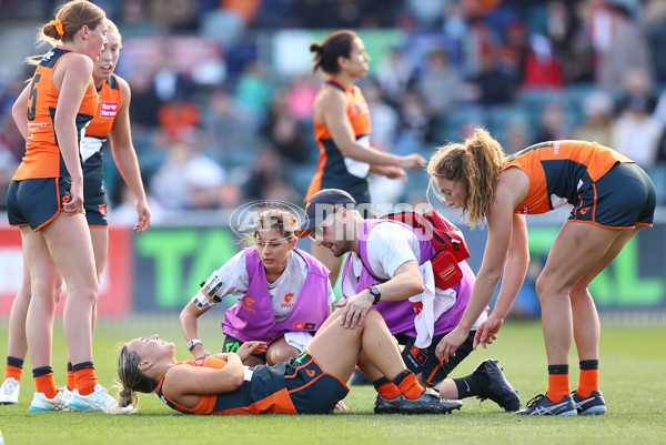 AFLW 2024 Round 01 - GWS v Western Bulldogs - A-53565758