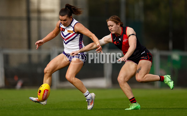 AFLW 2024 Round 01 - Essendon v Fremantle - A-53565775